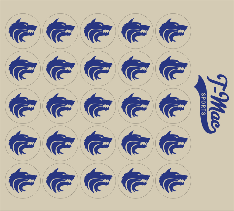Wolf Mini Award Decals