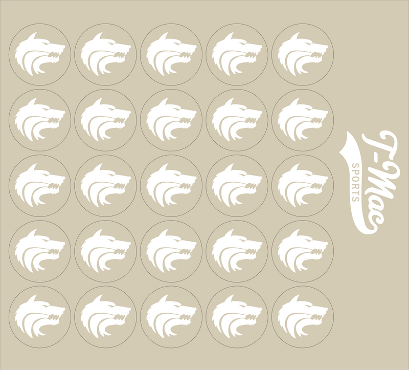 Wolf Mini Award Decals