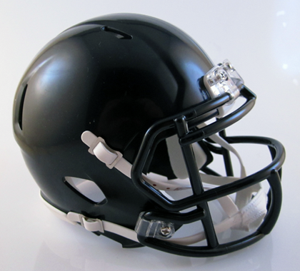 blank mini football helmet Bishop Hartley (OH) (2013) High School Mini Football Helmet — T-Mac Sports