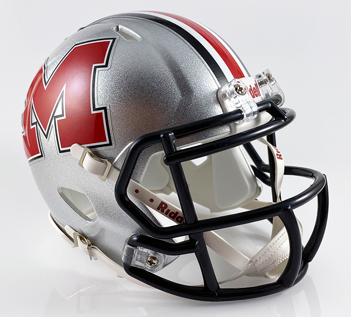 colgate mini football helmet Cabell Midland (WV) High School Mini Football Helmet