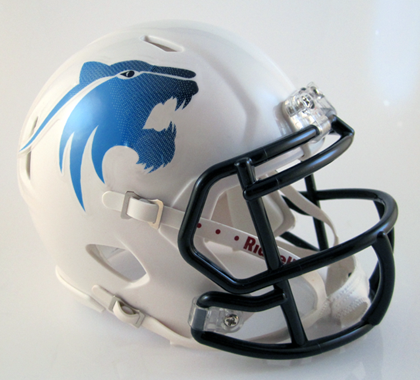 custom mini helmets football Har-ber (AR) High School Mini Football Helmet — T-Mac Sports