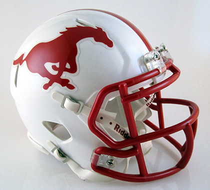 Memorial (TX), Mini Football Helmet - T-Mac Sports