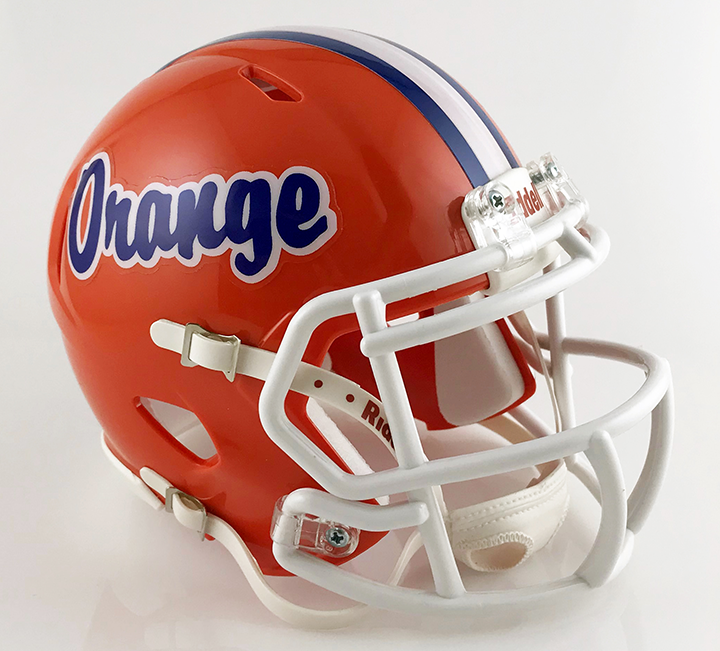 Olentangy Orange (2015), Mini Football Helmet - T-Mac Sports