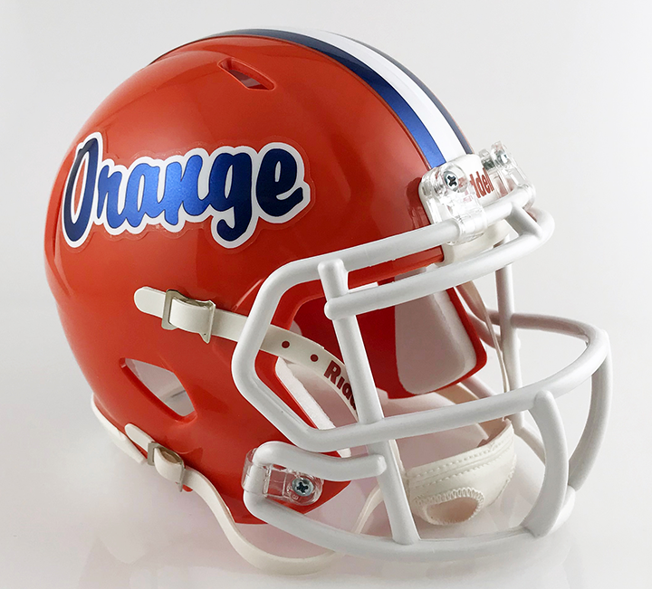 Olentangy Orange, Mini Football Helmet - T-Mac Sports