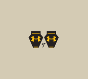 Mini UA Clip Decals, Mini Visor Clip Decals - T-Mac Sports
