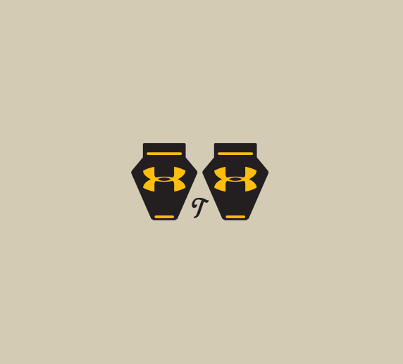 Mini UA Clip Decals, Mini Visor Clip Decals - T-Mac Sports