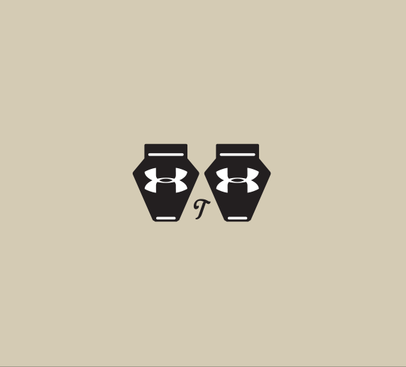 Mini UA Clip Decals, Mini Visor Clip Decals - T-Mac Sports