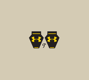 Mini UA Clip Decals, Mini Visor Clip Decals - T-Mac Sports