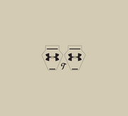 Mini UA Clip Decals, Mini Visor Clip Decals - T-Mac Sports