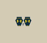 Mini UA Clip Decals, Mini Visor Clip Decals - T-Mac Sports