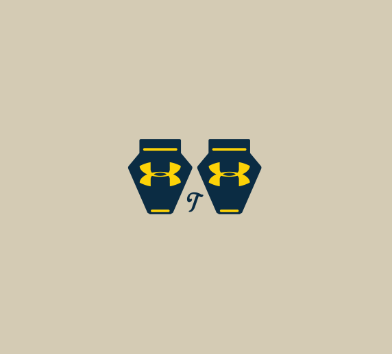 Mini UA Clip Decals, Mini Visor Clip Decals - T-Mac Sports