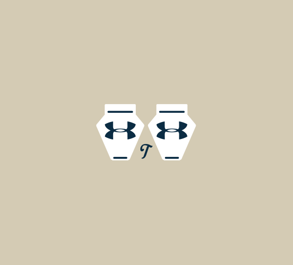 Mini UA Clip Decals, Mini Visor Clip Decals - T-Mac Sports