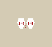 Mini UA Clip Decals, Mini Visor Clip Decals - T-Mac Sports