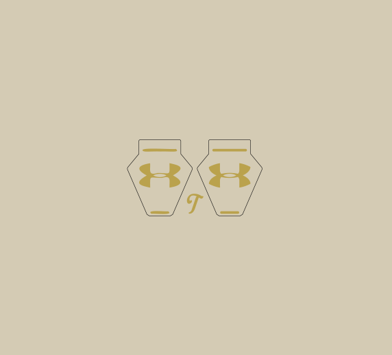 Mini UA Clip Decals, Mini Visor Clip Decals - T-Mac Sports
