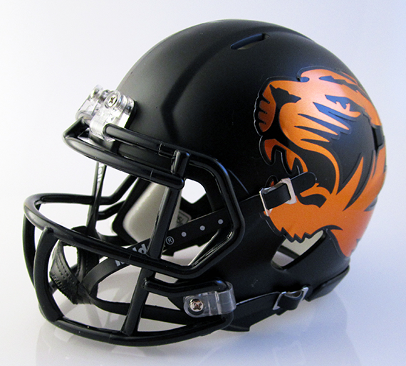 Washington (Massillon) (2014) Black, Mini Football Helmet - T-Mac Sports