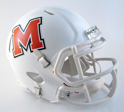 Washington (Massillon) (2014) White Alt, Mini Football Helmet - T-Mac Sports