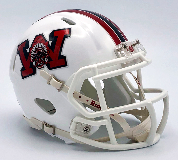 Wayne (Huber Heights), Mini Football Helmet - T-Mac Sports