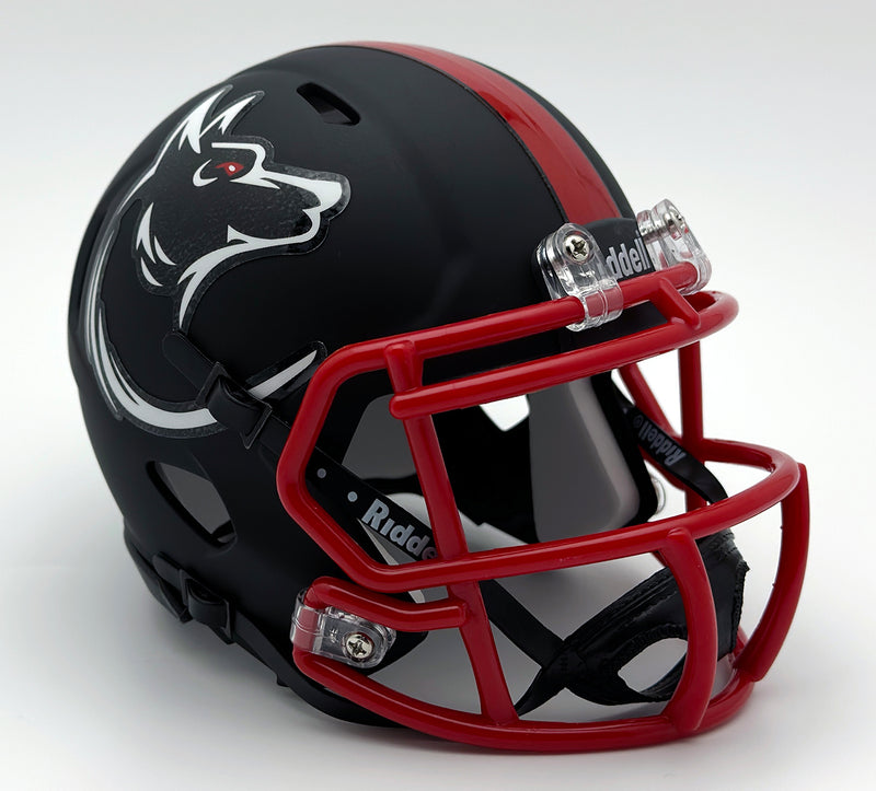 cardinal football helmet image Cardinal (OH) (2023) High School Mini Football Helmet — T-Mac Sports